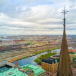 マルメの街並み　スウェーデンの風景