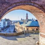 ヘルシンボリの町並み　スウェーデンの風景