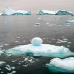 北極海（グリーンランド海）の風景　グリーンランドの風景