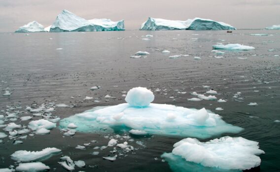 北極海の風景　グリーンランドの風景