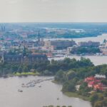 夏のストックホルム　スウェーデンの風景