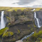 ハイフォスの風景　アイスランドの風景