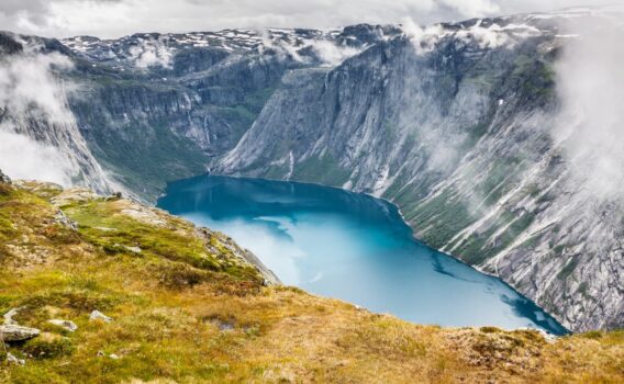 ソルフィヨルドの絶景　ノルウェーの風景