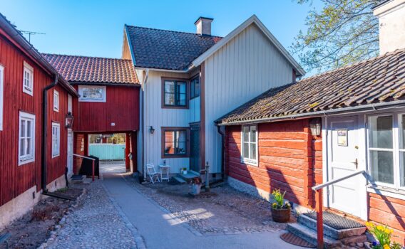 エレブルーの古民家　スウェーデンの風景