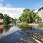 ウプサラの町並み　スウェーデンの風景