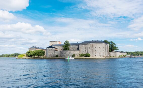 ヴァックスホルム要塞　スウェーデンの風景