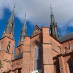 ウプサラ大聖堂　スウェーデンの風景