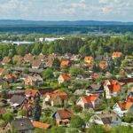 エレブルーの町並み　スウェーデンの風景