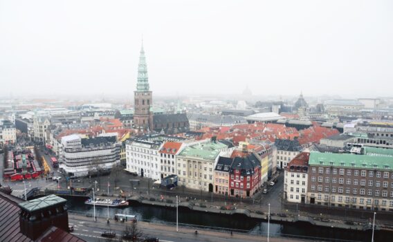コペンハーゲンの風景　デンマークの風景