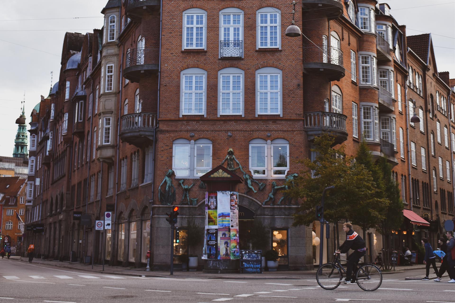 コペンハーゲンの風景　デンマークの風景