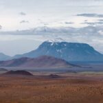 ヘルズブレイズとオダザハラウンの風景　アイスランドの風景