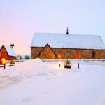 冬のルレオ　スウェーデンの冬の風景