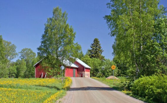 フィンランドの田園風景