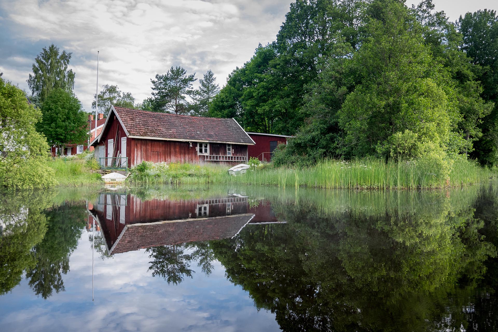 ベーナムー（ヴェルナモ）の風景　スウェーデンの風景