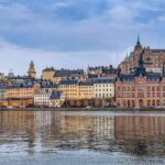 ガムラスタン　ストックホルムの街並み　スウェーデンの風景