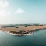 バルト海とファルスター島 デンマークの風景