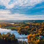 ハルノサンドの風景　スウェーデンの風景