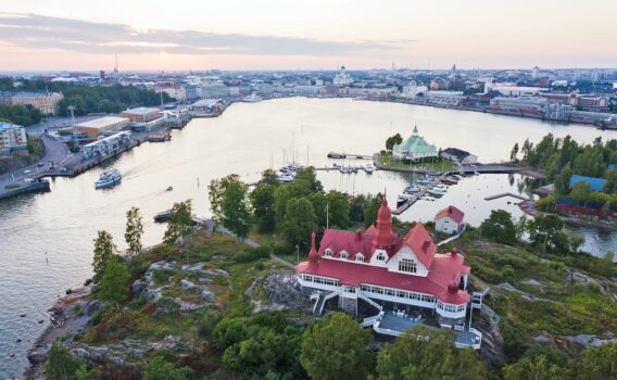 ヘルシンキの風景　フィンランドの風景
