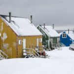 イトコルトルミットの町並み　グリーンランドの風景