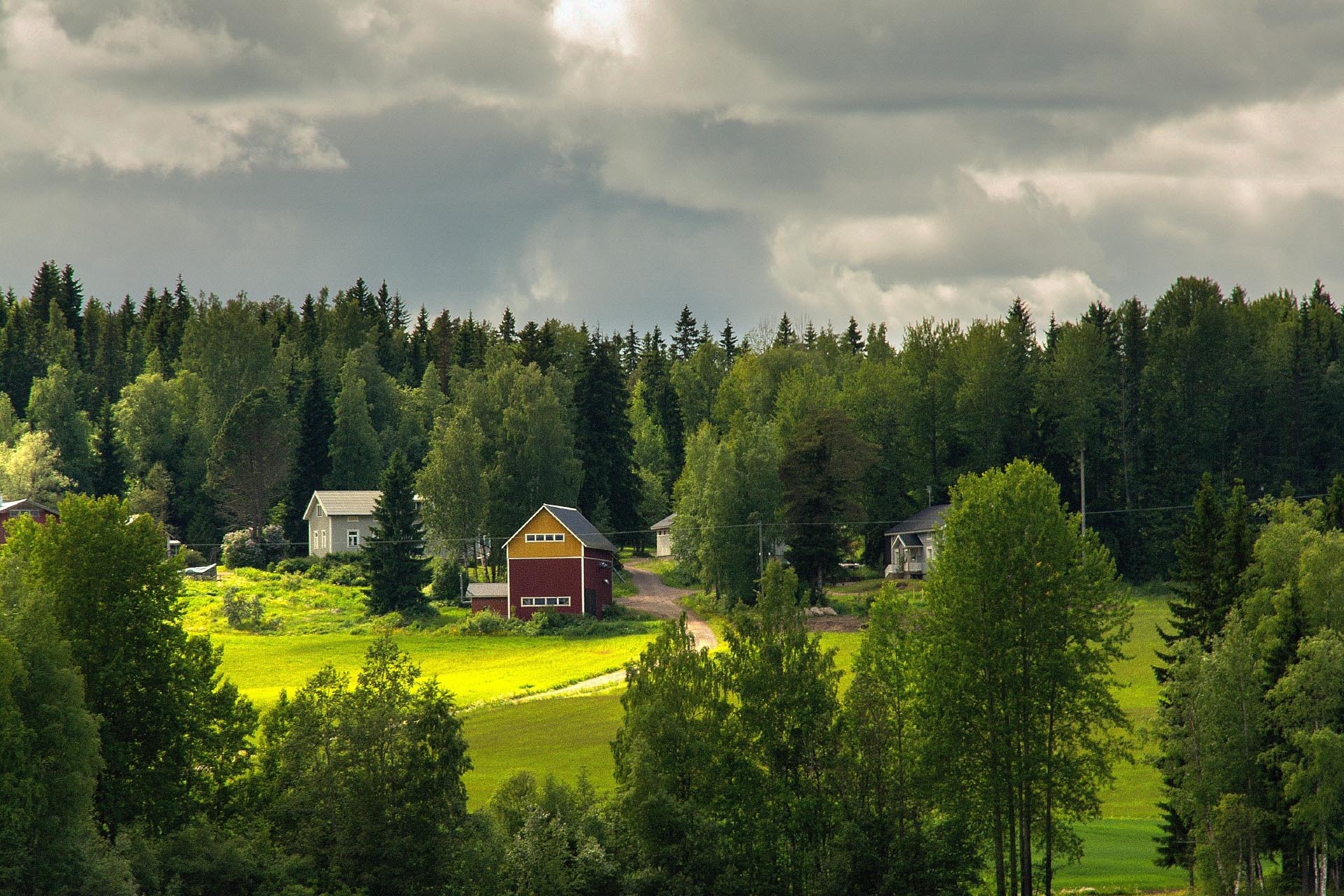 フィンランドの風景