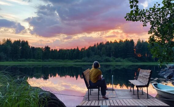 パーヤルヴィの風景　フィンランドの風景