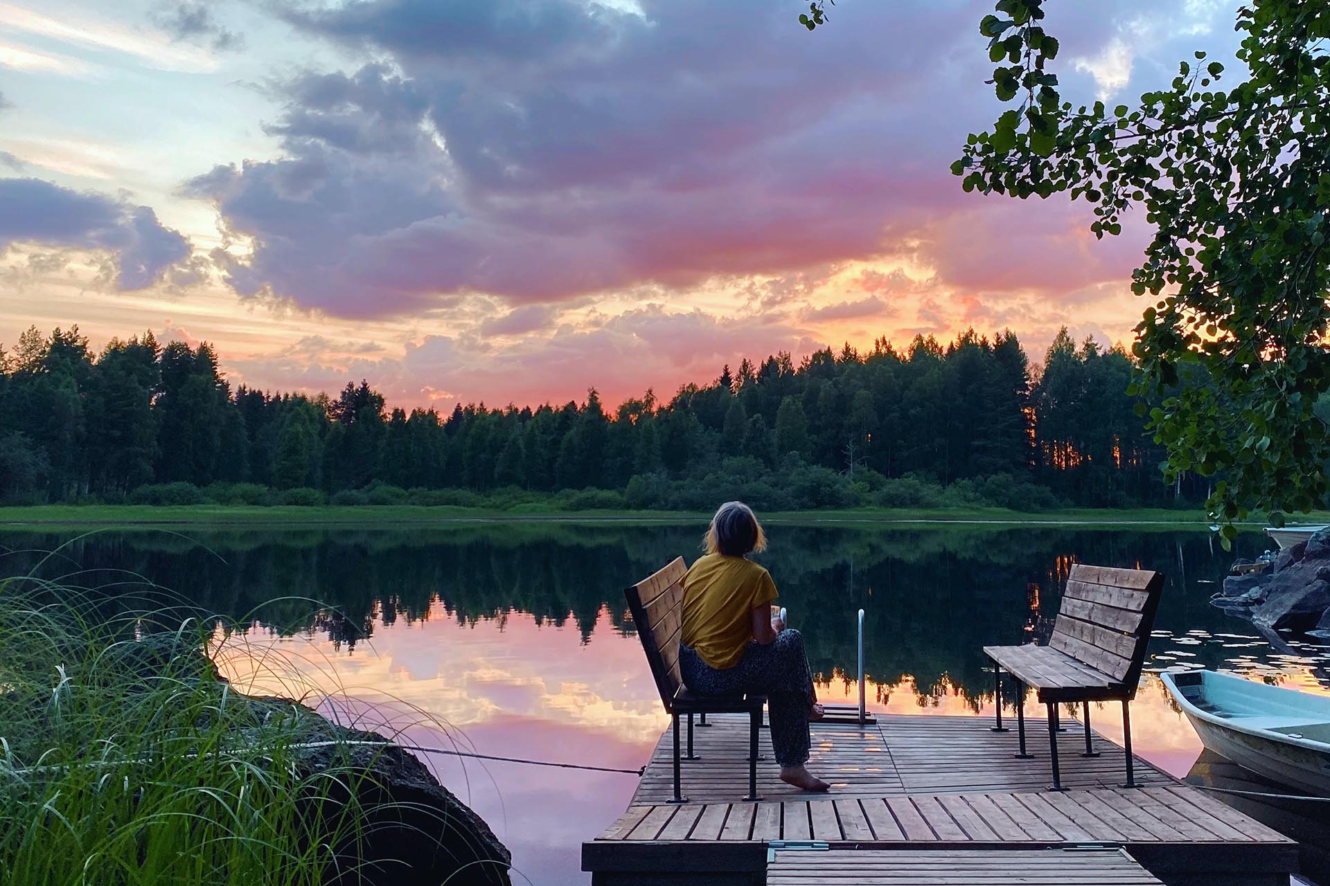 パーヤルヴィの風景　フィンランドの風景