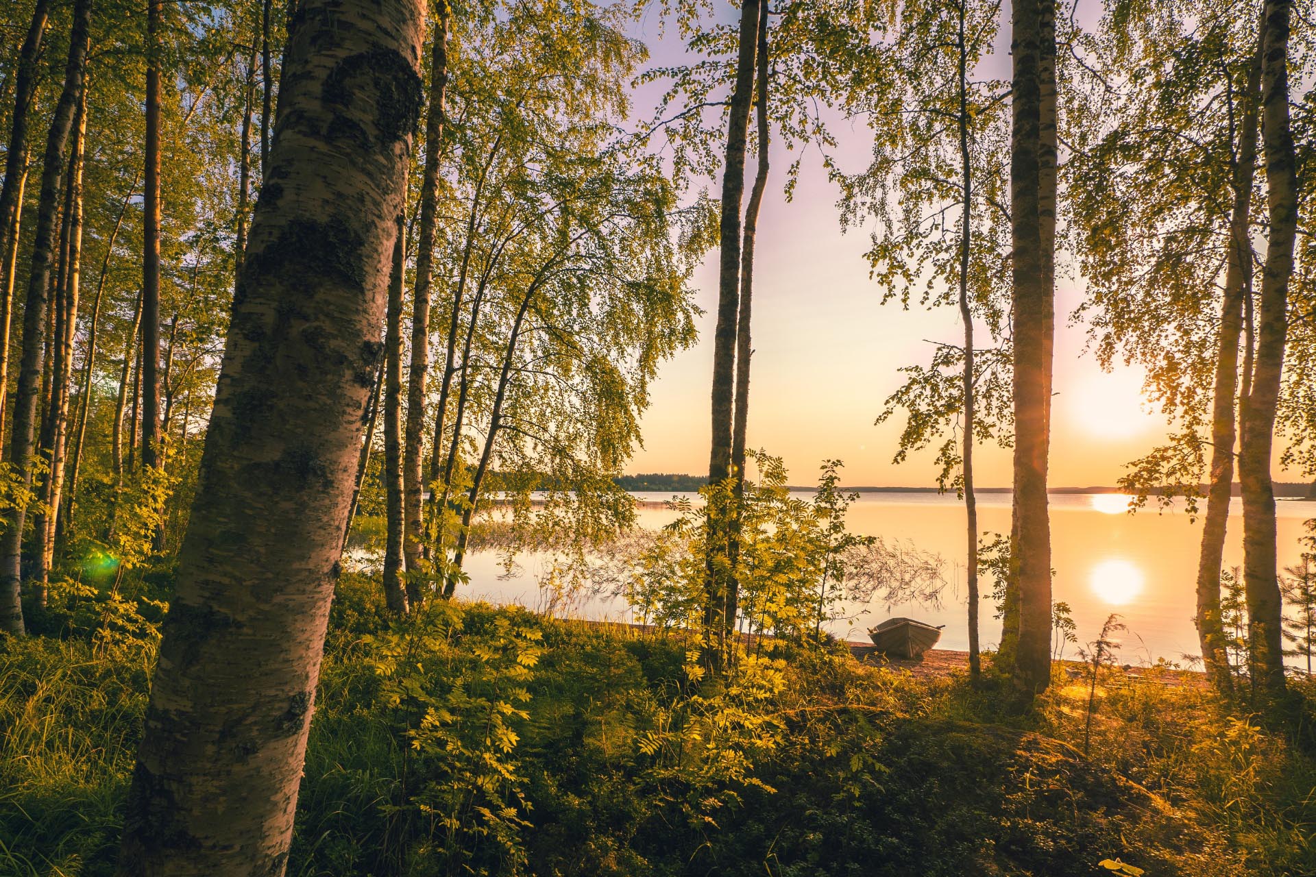 サーリヤルヴィの絶景　フィンランドの風景