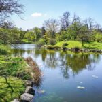 コペンハーゲンの植物園　デンマークの風景