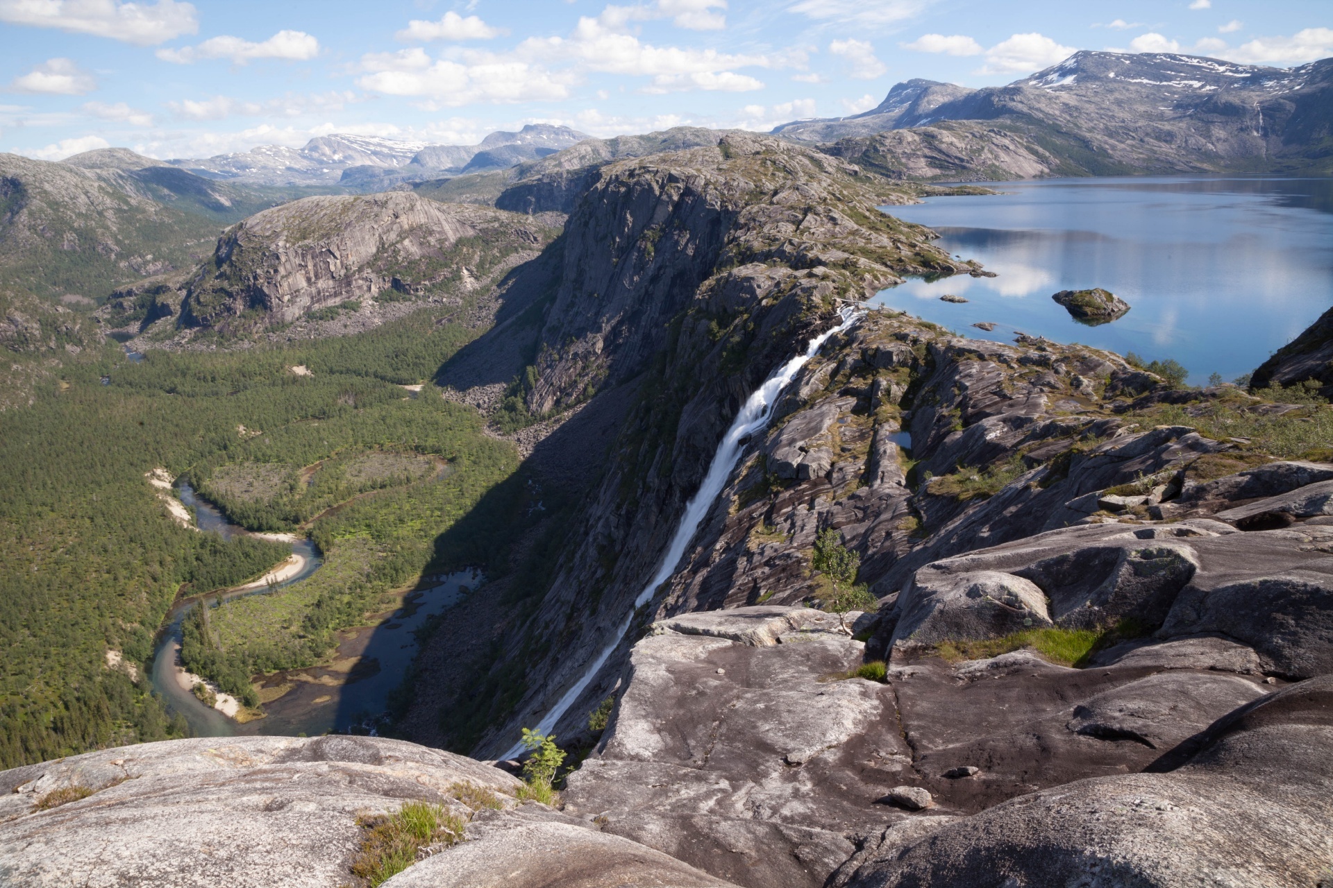 ラーゴ国立公園　ノルウェーの風景