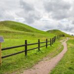 ウプサラ郊外の風景　スウェーデンの風景