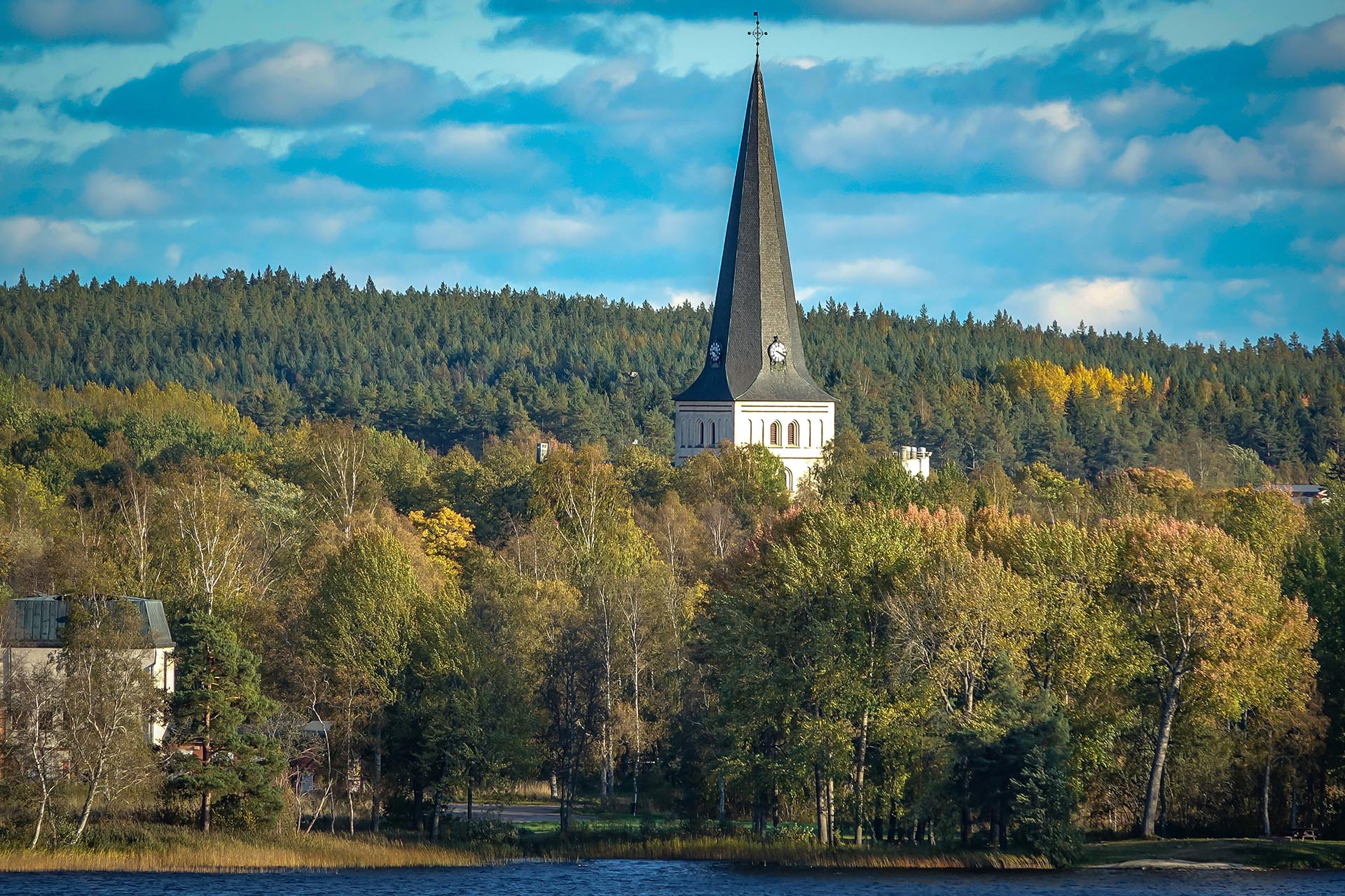 ノルベリの風景　スウェーデンの風景