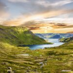 ホニングスヴォーグの風景　ノルウェーの風景