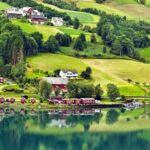 オルデンの風景　ノルウェーの風景