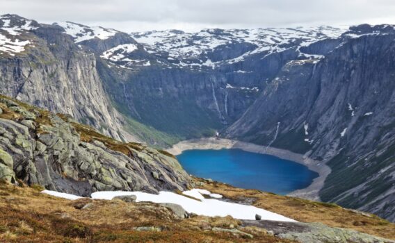 ノルウェー南部の風景　ノルウェーの絶景