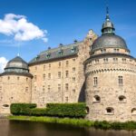 夏の日のエレブルー城　スウェーデンの風景