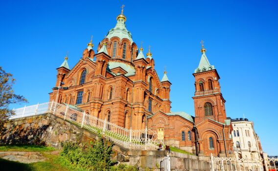 生神女就寝大聖堂　フィンランドの風景