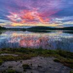 ユヴァスキュラ近郊の風景　フィンランドの風景