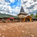 サンタクロース村　フィンランドの風景