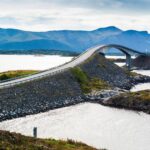 ストルセイスネ橋　ノルウェーの風景