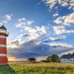 ゴットランド島の風景　スウェーデンの風景