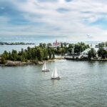 スオメンリンナの要塞　フィンランドの風景