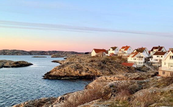 ショーン島の風景　スウェーデンの風景