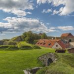 ヴァールベリの要塞　スウェーデンの風景