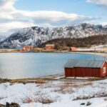 ハーシュタの風景　ノルウェーの風景