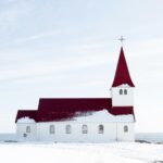 ヴィークの風景　アイスランドの風景