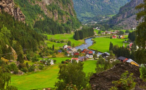 フロムの風景　ノルウェーの風景