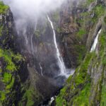 ヴォーリングフォッセン　ノルウェーの風景