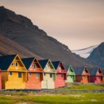 夏のスピッツベルゲン　ノルウェーの風景
