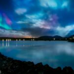 オーロラとブルーラグーン　アイスランドの風景