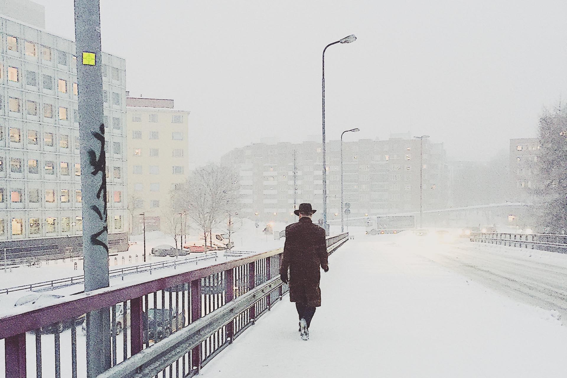 雪のヘルシンキ　フィンランドの風景